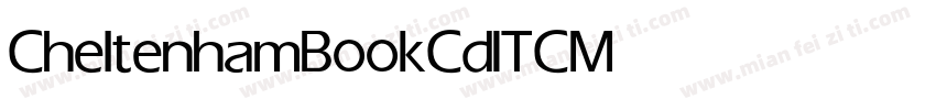 CheltenhamBookCdITC Medium字体转换